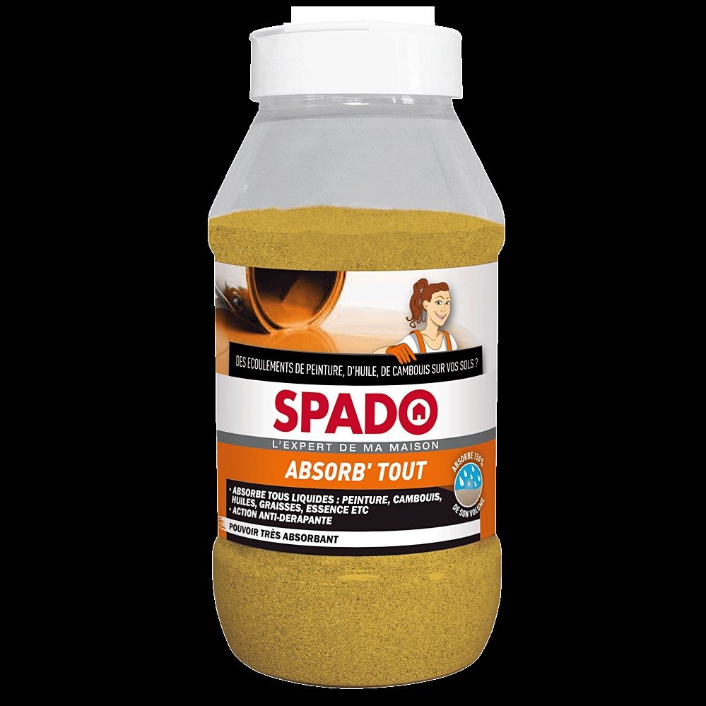 absorbeur d'huiles et hydrocarbures - SPADO